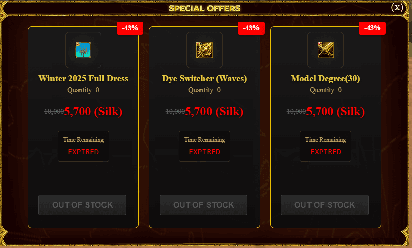 Special Offers